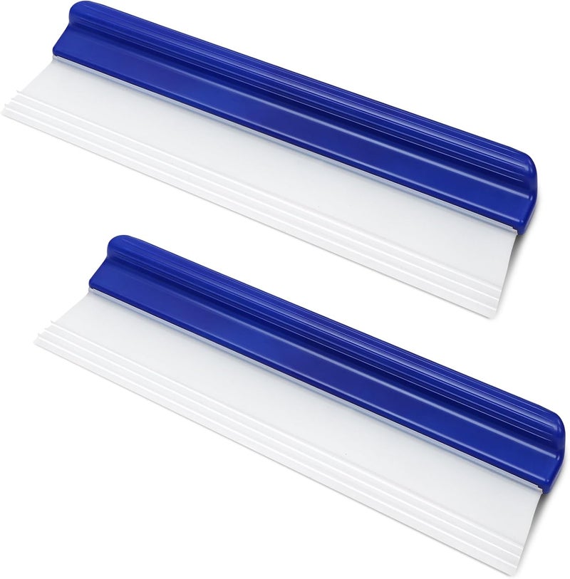 TBoxBo 2pack 12.2 Inch Car Drying Squeegee Water Blade Professional Automotive Wiper Car Squeegee Water Blade Squeegee Silicone Auto Car Dryer, Upgrade 3-Layer Sink for Car Squeegee Water Blades for Cars - Image 1
